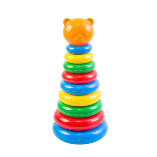 Іграшка розвиваюча Пірамідка, Tigres (91035) / Іграшки Kids Republic Іграшка розвиваюча Пірамідка, Tigres (91035) / Іграшки