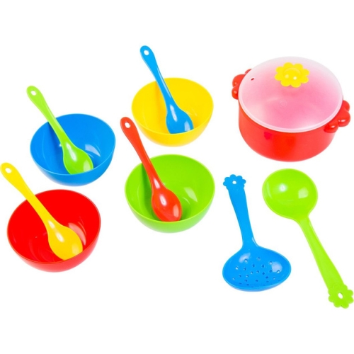 Tableware set Chamomile 12 pcs., Tigres (91431) / Toys Kids Republic Tableware set Chamomile 12 pcs., Tigres (91431) / Toys