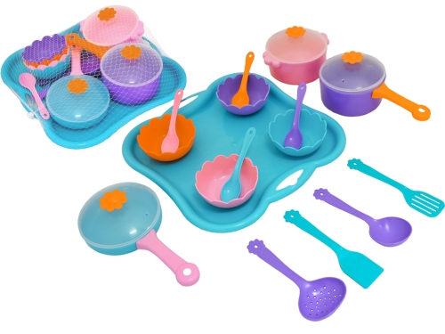 Набір посуду столовий Ромашка 19 ел., Tigres (91462) / Іграшки № 3 Kids Republic Набір посуду столовий Ромашка 19 ел., Tigres (91462) / Іграшки № 3