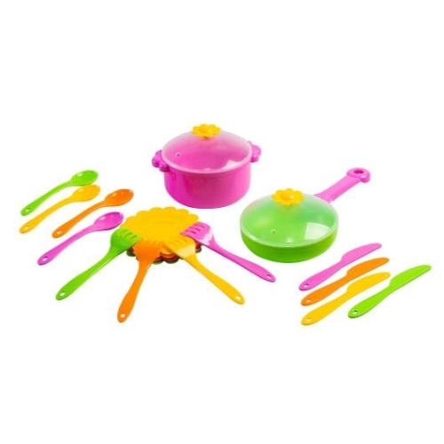 Набір посуду столовий Ромашка 20 ел., Tigres (91479) / Іграшки Kids Republic Набір посуду столовий Ромашка 20 ел., Tigres (91479) / Іграшки