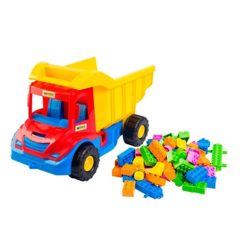 Multi truck вантажівка з конструктором, Tigres (92216) / Іграшки Kids Republic Multi truck вантажівка з конструктором, Tigres (92216) / Іграшки