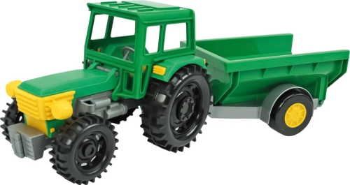 Tractor Farmer with a trailer in a box, Tigres (93480) / Toys