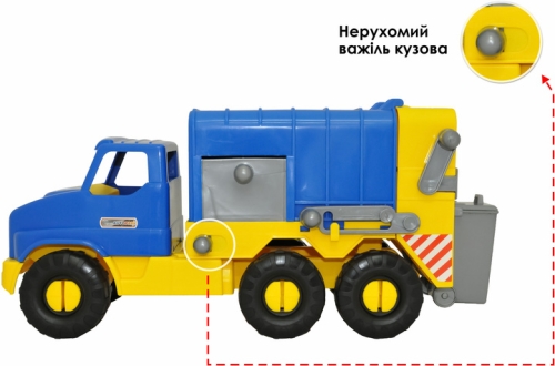 Авто City Truck сміттєвоз, Tigres (93992) / Іграшки № 2 Kids Republic Авто City Truck сміттєвоз, Tigres (93992) / Іграшки № 2