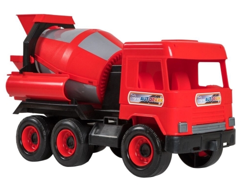 Авто Middle truck бетонозмішувач (червоний) в коробці, Tigres (94890) / Іграшки Kids Republic Авто Middle truck бетонозмішувач (червоний) в коробці, Tigres (94890) / Іграшки