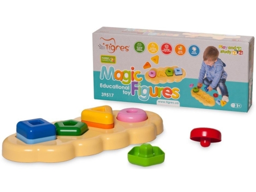 Developmental toy Magic figurines 8 el. in a box, Tigres (95170) / Toys № 2 Kids Republic Developmental toy Magic figurines 8 el. in a box, Tigres (95170) / Toys № 2