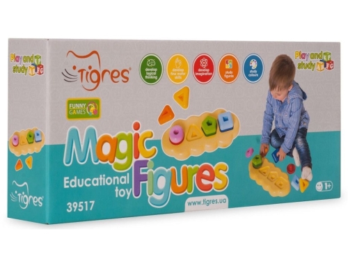 Developmental toy Magic figurines 8 el. in a box, Tigres (95170) / Toys № 3 Kids Republic Developmental toy Magic figurines 8 el. in a box, Tigres (95170) / Toys № 3