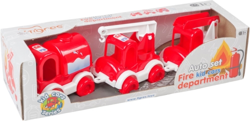 Набор авто Kid cars пожарный, Tigres (95477) / Игрушки № 3 Kids Republic Набор авто Kid cars пожарный, Tigres (95477) / Игрушки № 3