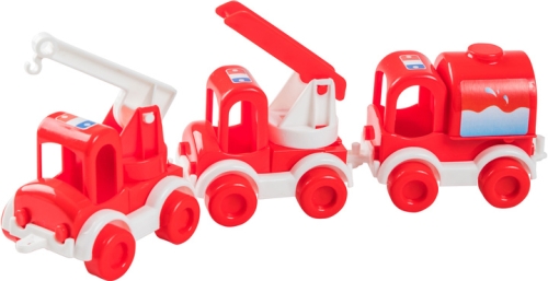 Набор авто Kid cars пожарный, Tigres (95477) / Игрушки Kids Republic Набор авто Kid cars пожарный, Tigres (95477) / Игрушки