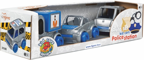 Набор авто Kid cars полицейский, Tigres (95484) / Игрушки № 2 Kids Republic Набор авто Kid cars полицейский, Tigres (95484) / Игрушки № 2