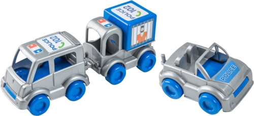 Набор авто Kid cars полицейский, Tigres (95484) / Игрушки Kids Republic Набор авто Kid cars полицейский, Tigres (95484) / Игрушки