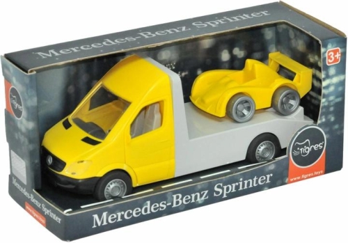 Автомобиль Mercedes-Benz Sprinter эвакуатор (желтый), Tigres (96634) / Игрушки № 2 Kids Republic Автомобиль Mercedes-Benz Sprinter эвакуатор (желтый), Tigres (96634) / Игрушки № 2
