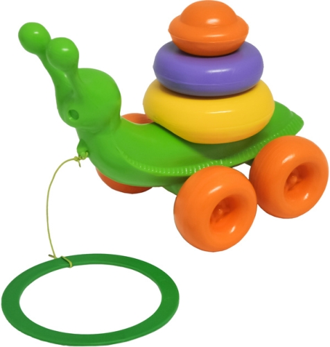 Игрушка развивающая Улитка 8 эл., Tigres (97709) / Игрушки Kids Republic Игрушка развивающая Улитка 8 эл., Tigres (97709) / Игрушки