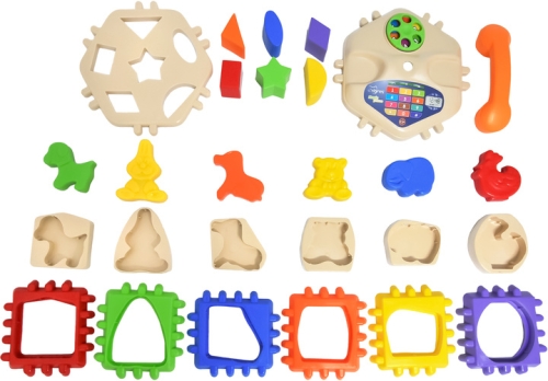 Іграшка-сортер Magic phone 27 ел., Tigres (97846) / Іграшки № 2 Kids Republic Іграшка-сортер Magic phone 27 ел., Tigres (97846) / Іграшки № 2