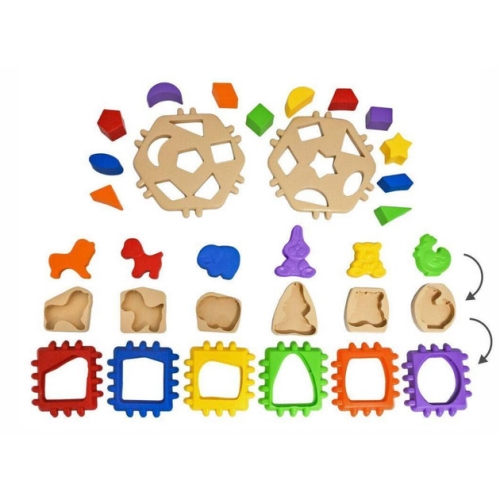 Іграшка-сортер Аnimals 32 ел., Tigres (97884) / Іграшки № 2 Kids Republic Іграшка-сортер Аnimals 32 ел., Tigres (97884) / Іграшки № 2