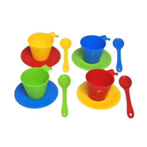 Set of coffee tableware Relax 12 pcs., Tigres (97945) / Toys Kids Republic Set of coffee tableware Relax 12 pcs., Tigres (97945) / Toys