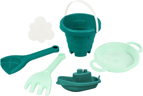 Набор для песка Башня 6 эл. (циан), Tigres (98331) / Развлечения