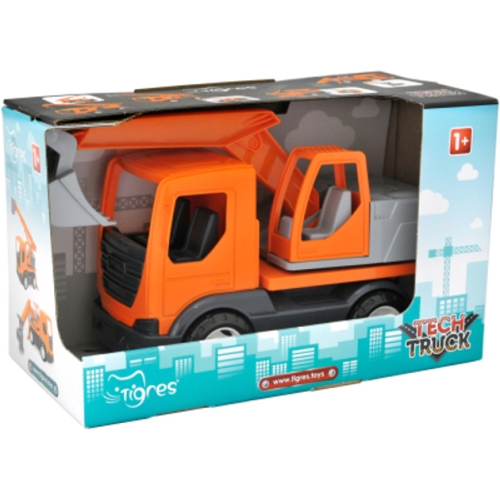 Автомобиль Tech Truck погрузчик в коробке, Tigres (98874) / Игрушки № 2 Kids Republic Автомобиль Tech Truck погрузчик в коробке, Tigres (98874) / Игрушки № 2