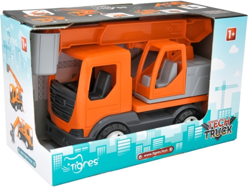 Авто TechTruck підйомник в коробці, Tigres (98881) / Іграшки № 2 Kids Republic Авто TechTruck підйомник в коробці, Tigres (98881) / Іграшки № 2