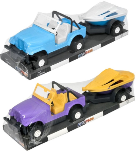 Авто-джип з човном на планшетці, Tigres (99024) / Іграшки № 3 Kids Republic Авто-джип з човном на планшетці, Tigres (99024) / Іграшки № 3