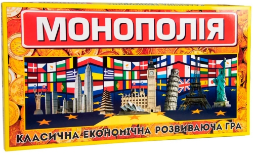 Настольная игра Strateg Монополия (большая) экономическая на украинском языке (693), Стратег (97105) / Игрушки № 2 Kids Republic Настольная игра Strateg Монополия (большая) экономическая на украинском языке (693), Стратег (97105) / Игрушки № 2