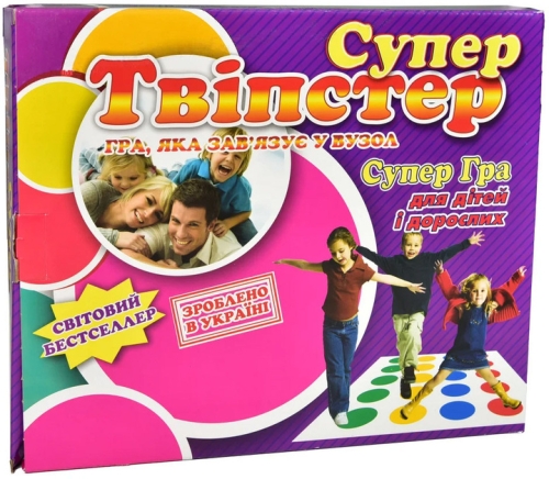 Гра Супер Твіпстер Strateg командна розважальна українською мовою (379), Стратег (97112) / Іграшки № 2 Kids Republic Гра Супер Твіпстер Strateg командна розважальна українською мовою (379), Стратег (97112) / Іграшки № 2