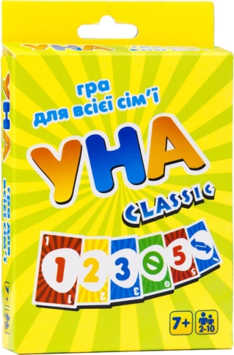 Настольная игра Strateg УНА classic карточная развлекательная на украинском языке (7015), Стратег (98805) / Игрушки № 2 Kids Republic Настольная игра Strateg УНА classic карточная развлекательная на украинском языке (7015), Стратег (98805) / Игрушки № 2