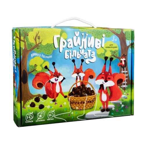 Настільна гра 30852 (укр) Грайливі більчата, в кор-ці 27,7-18,3-5,8 см, Стратег (62357) / Іграшки № 2 Kids Republic Настільна гра 30852 (укр) Грайливі більчата, в кор-ці 27,7-18,3-5,8 см, Стратег (62357) / Іграшки № 2