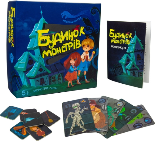 Настольная игра 30866 (укр) Дом Монстров, в кор-ке 19,5-19,5-6,5 см, Стратег (62777) / Игрушки № 2 Kids Republic Настольная игра 30866 (укр) Дом Монстров, в кор-ке 19,5-19,5-6,5 см, Стратег (62777) / Игрушки № 2