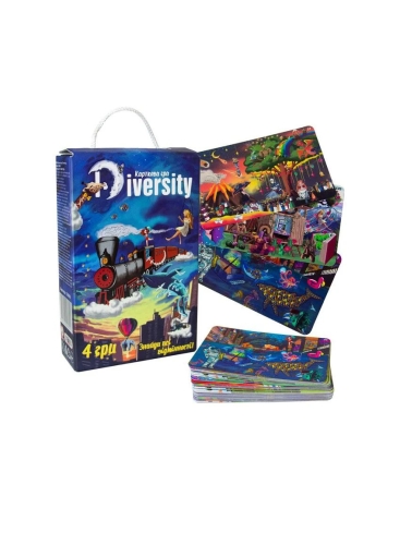 Настольная игра 30869 (укр) Diversity, в корке 18,7-12-4,5 см, Стратег (62791) / Игрушки Kids Republic Настольная игра 30869 (укр) Diversity, в корке 18,7-12-4,5 см, Стратег (62791) / Игрушки