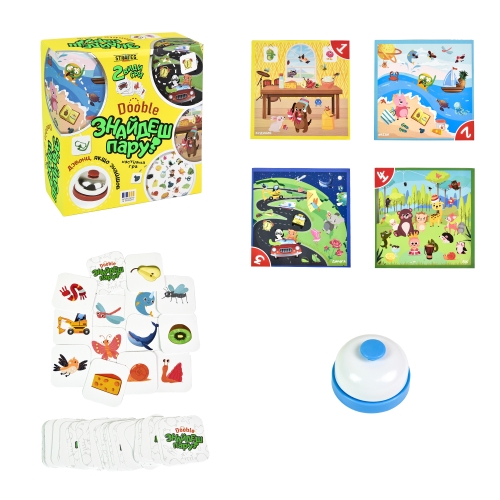 Карточная игра 30221 (укр) Найдешь пару? в кор-ке 20-19,6-6,6 см, Стратег (05340) / Игрушки № 2 Kids Republic Карточная игра 30221 (укр) Найдешь пару? в кор-ке 20-19,6-6,6 см, Стратег (05340) / Игрушки № 2