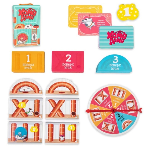 Настільна гра Хома дома Strateg карткова українською мовою (30323), Стратег (07238) / Іграшки Kids Republic Настільна гра Хома дома Strateg карткова українською мовою (30323), Стратег (07238) / Іграшки