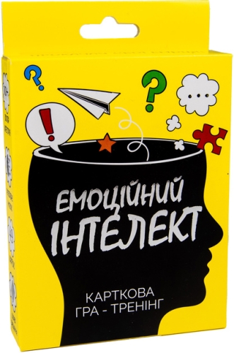 Карточная игра Strateg Эмоциональный интеллект развлекательная тренинг на украинском языке (30237), Стратег (18814) / Игрушки № 3 Kids Republic Карточная игра Strateg Эмоциональный интеллект развлекательная тренинг на украинском языке (30237), Стратег (18814) / Игрушки № 3