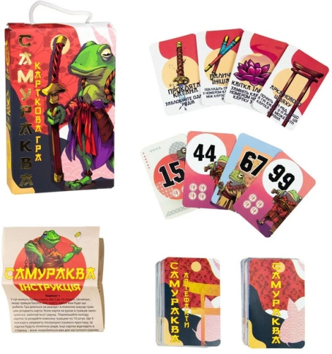 Board game Strateg Samurakva extended version in Ukrainian (30239), Strateg (19392) / Toys Kids Republic Board game Strateg Samurakva extended version in Ukrainian (30239), Strateg (19392) / Toys