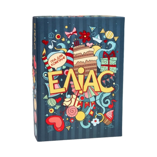 Настільна гра Strateg Еліас розважальна українською мовою (30776), Стратег (39024) / Іграшки № 2 Kids Republic Настільна гра Strateg Еліас розважальна українською мовою (30776), Стратег (39024) / Іграшки № 2