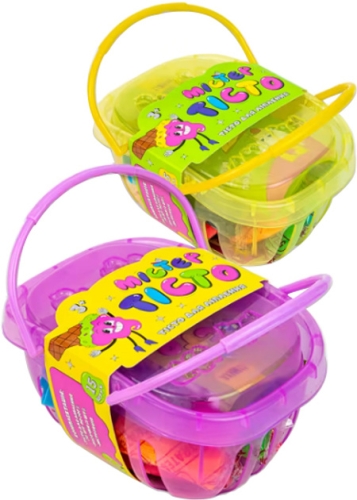 Набір для творчості Містер тісто 15 штук у корзинці Strateg українською мовою (41006), Стратег (61667) / Зроби сам № 2 Kids Republic Набір для творчості Містер тісто 15 штук у корзинці Strateg українською мовою (41006), Стратег (61667) / Зроби сам № 2