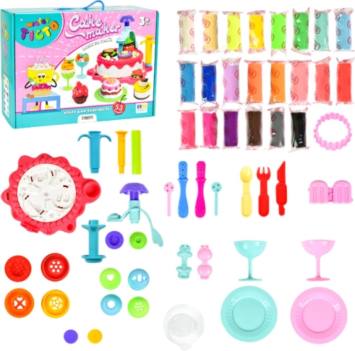 Kit for creativity Mister Dough Cake Maker Strateg in Ukrainian (41031), Strateg (65849) / Do It Yourself Kids Republic Kit for creativity Mister Dough Cake Maker Strateg in Ukrainian (41031), Strateg (65849) / Do It Yourself