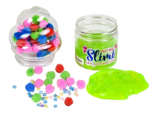 Набор для творчества Mi-mi Slimi - 0,140 кг, в ассорт., в блоке 9 шт Strateg (71827), Стратег (80781) / Сделай сам № 2 Kids Republic Набор для творчества Mi-mi Slimi - 0,140 кг, в ассорт., в блоке 9 шт Strateg (71827), Стратег (80781) / Сделай сам № 2