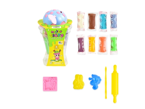 Набор для творчества Мистер тесто Стакан-мороженое Strateg на украинском языке (41049), Стратег (82686) / Сделай сам № 3 Kids Republic Набор для творчества Мистер тесто Стакан-мороженое Strateg на украинском языке (41049), Стратег (82686) / Сделай сам № 3