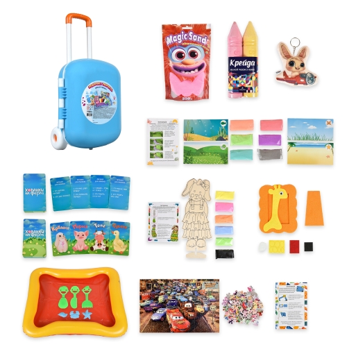 Набор для творчества Путешествие в творчество (укр), 30800, Стратег (84154) / Сделай сам № 3 Kids Republic Набор для творчества Путешествие в творчество (укр), 30800, Стратег (84154) / Сделай сам № 3