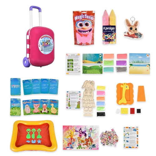 Набор для творчества Путешествие в творчество (укр), 30800, Стратег (84154) / Сделай сам Kids Republic Набор для творчества Путешествие в творчество (укр), 30800, Стратег (84154) / Сделай сам