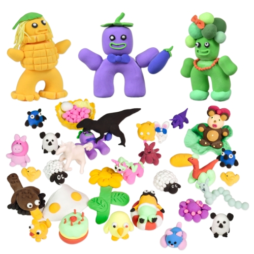 Набір для творчості UDO Clay 34 шт, брикет 10 г (укр) 30893, Стратег (90179) / Зроби сам № 2 Kids Republic Набір для творчості UDO Clay 34 шт, брикет 10 г (укр) 30893, Стратег (90179) / Зроби сам № 2