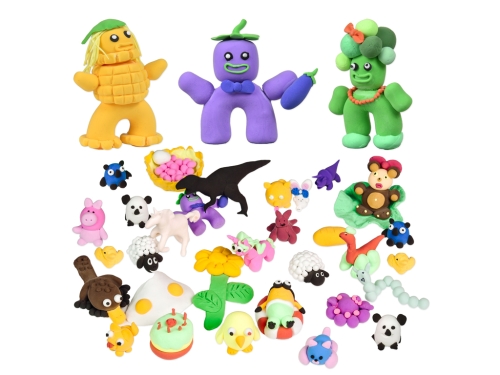 Набір для творчості UDO Clay 44 шт, брикет 6 г (укр) 3 0901, Стратег (90247) / Зроби сам № 2 Kids Republic Набір для творчості UDO Clay 44 шт, брикет 6 г (укр) 3 0901, Стратег (90247) / Зроби сам № 2