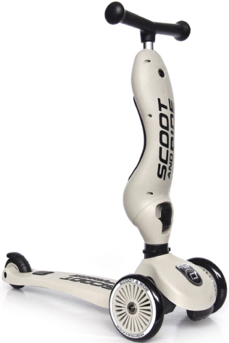 Scoot and Ride scooter series Highwaykick-1 light gray, 1-5 years, Globber (62681) / Entertainment № 2 Kids Republic Scoot and Ride scooter series Highwaykick-1 light gray, 1-5 years, Globber (62681) / Entertainment № 2