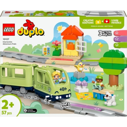 Конструктор Інтерактивний пригодницький потяг, Lego (83822) / Іграшки