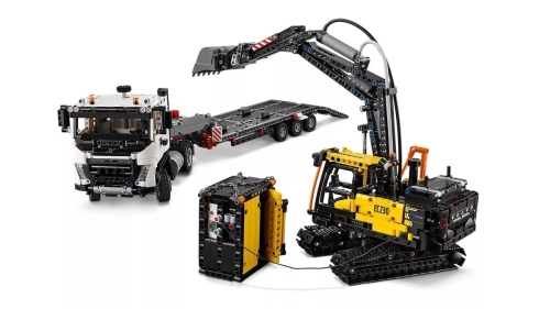 Конструктор Грузовик Volvo FMX и Электрический экскаватор EC230, Lego (84096) / Игрушки № 4 Kids Republic Конструктор Грузовик Volvo FMX и Электрический экскаватор EC230, Lego (84096) / Игрушки № 4