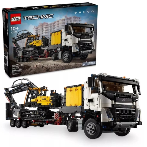Конструктор Грузовик Volvo FMX и Электрический экскаватор EC230, Lego (84096) / Игрушки № 7 Kids Republic Конструктор Грузовик Volvo FMX и Электрический экскаватор EC230, Lego (84096) / Игрушки № 7
