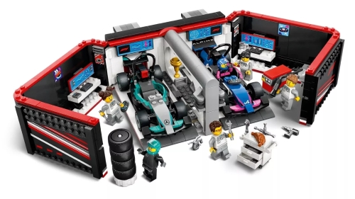 Конструктор Гараж F1® и автомобили Mercedes-AMG и Alpine, Lego (12502) / Игрушки № 2 Kids Republic Конструктор Гараж F1® и автомобили Mercedes-AMG и Alpine, Lego (12502) / Игрушки № 2