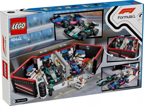 Конструктор Гараж F1® и автомобили Mercedes-AMG и Alpine, Lego (12502) / Игрушки № 7 Kids Republic Конструктор Гараж F1® и автомобили Mercedes-AMG и Alpine, Lego (12502) / Игрушки № 7