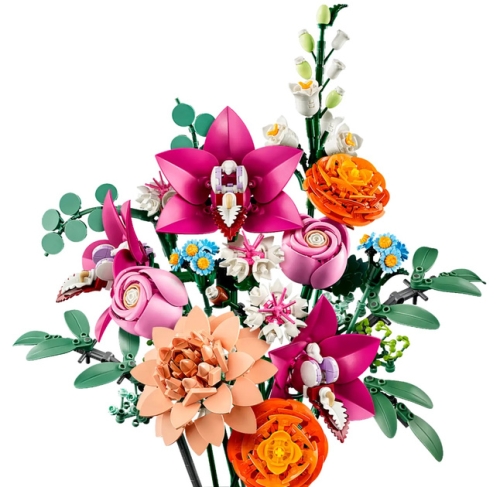 Конструктор Милий рожевий букет квітів, Lego (12540) / Іграшки № 2