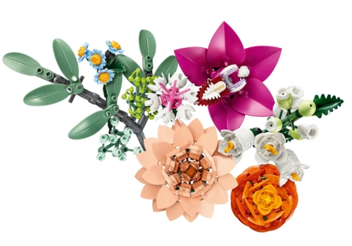 Конструктор Милий рожевий букет квітів, Lego (12540) / Іграшки № 3